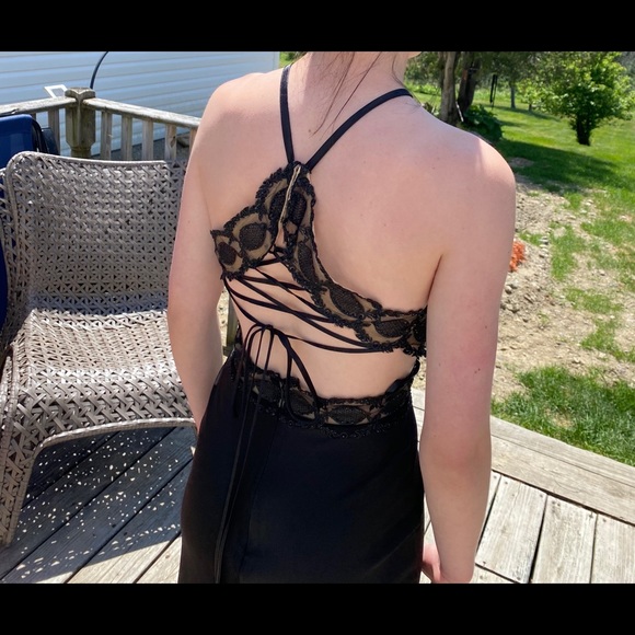 Black, Size 0, Madison James Prom Dress - Picture 8 of 10